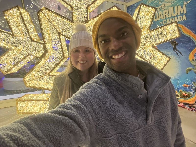 At the Toronto Aquarium