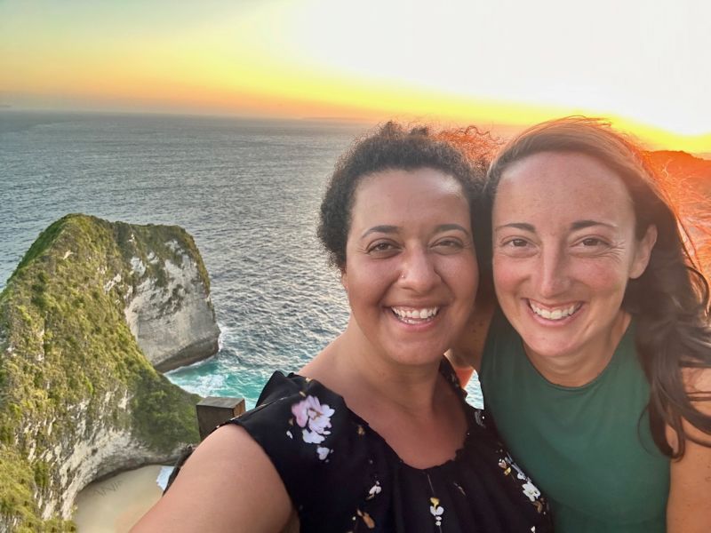 Taking in The Sunset in Bali