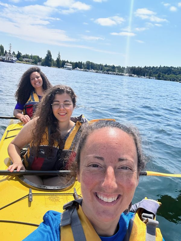 Kayaking with a Friend