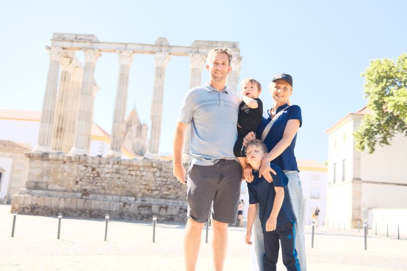 Exploring Roman Ruins