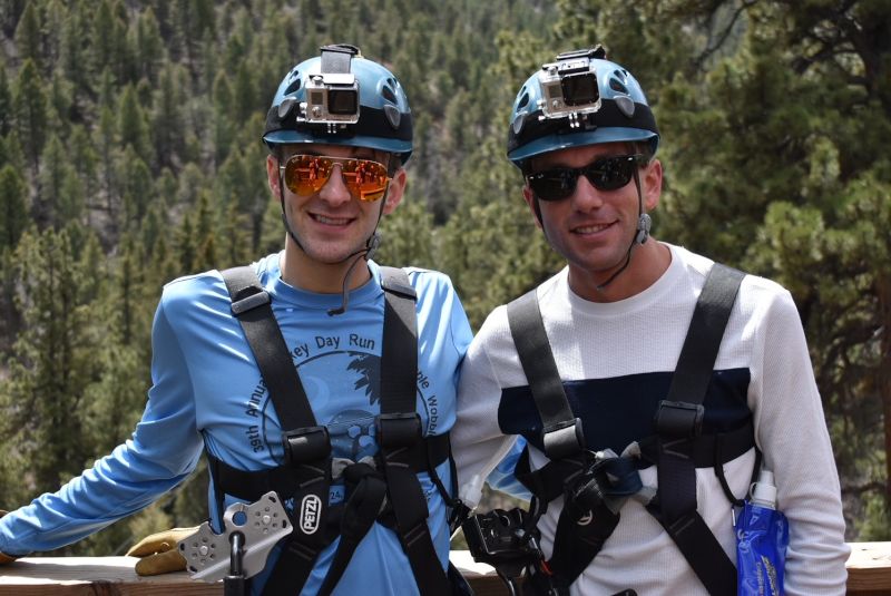 Ziplining