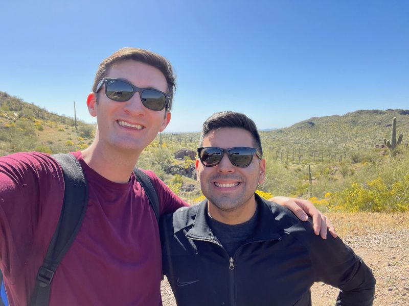 Enjoying a Local Hike