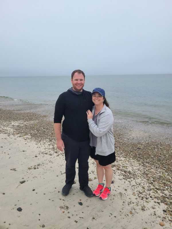 On the Beach in Massachusetts