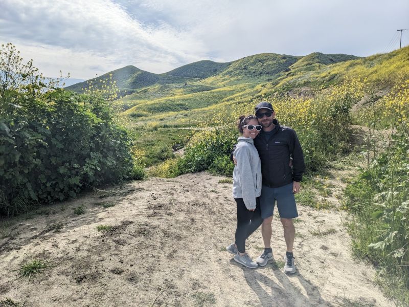 Enjoying the View on a Hike