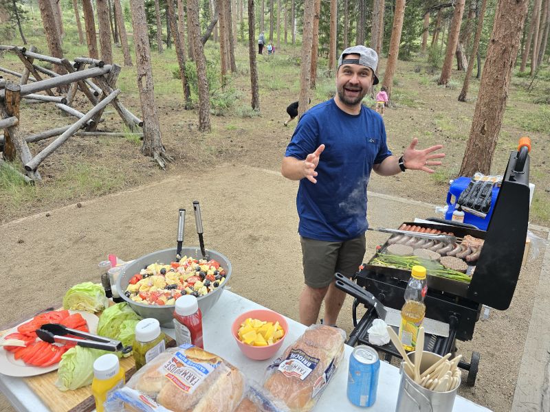 Cooking and Camping