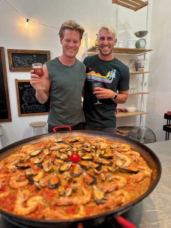 At a Cooking Class in Spain