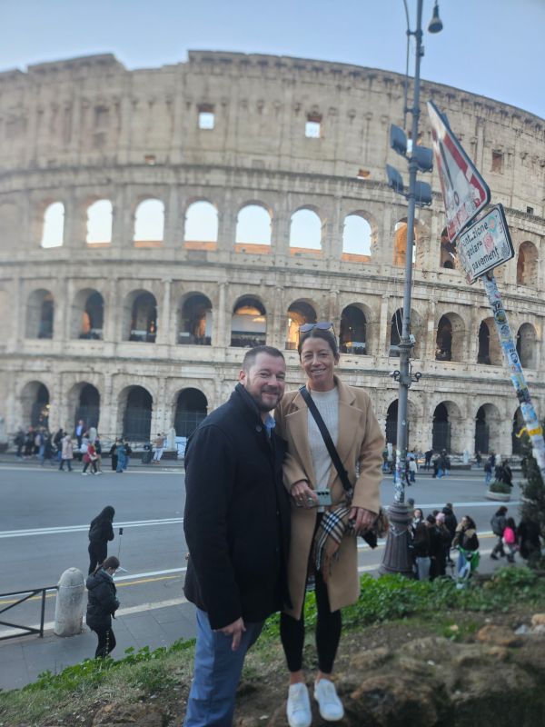 Traveling to Rome, Italy