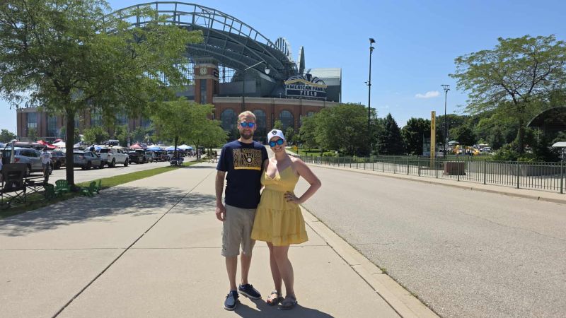 At a Baseball Game