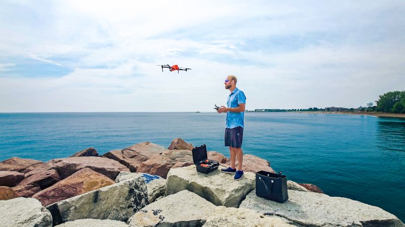 Jim With His Drone