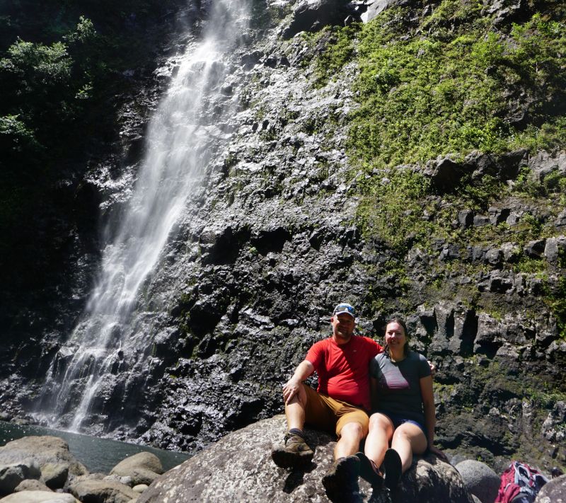Hiking to a Waterfall