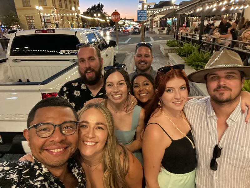 Gathering With Friends in Temecula