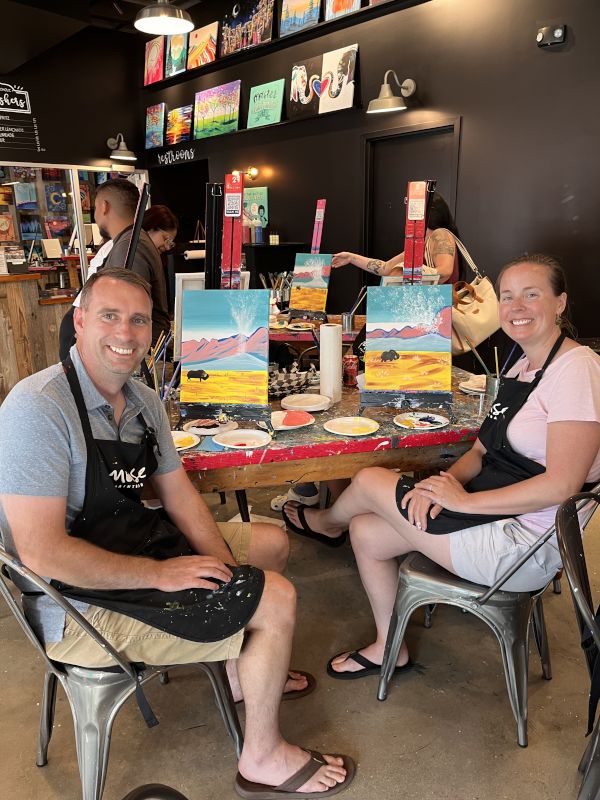 Sipping & Painting Our Way Through Yosemite