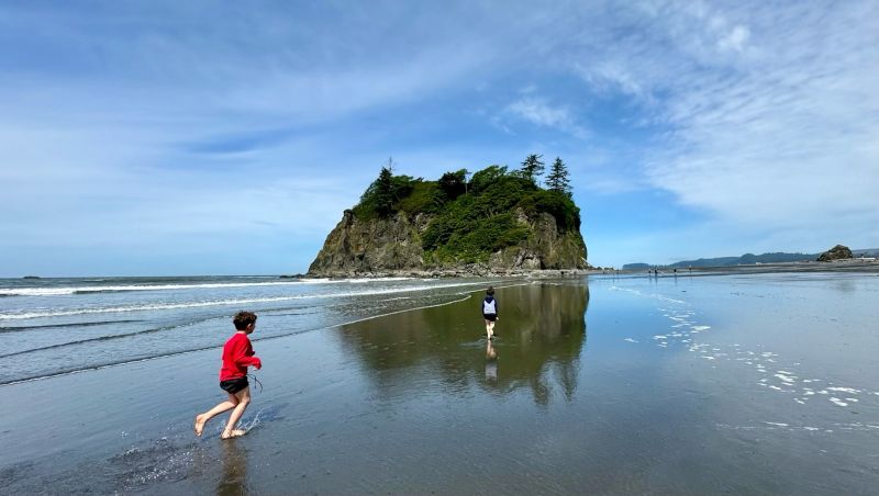 Washington Coast Beach Fun