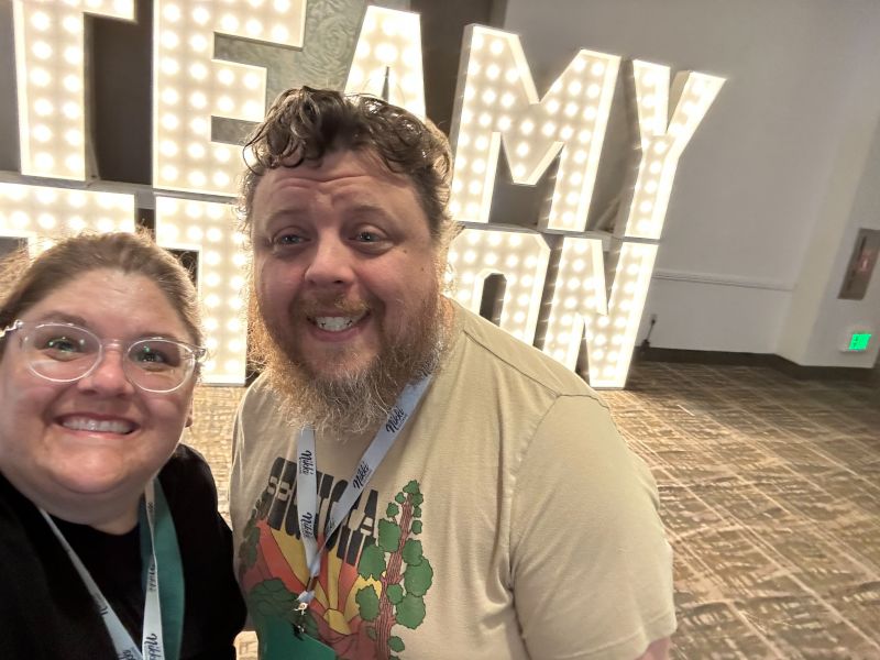 At a Book Convention Last Year