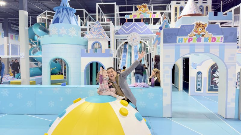 At a Local Indoor Playground