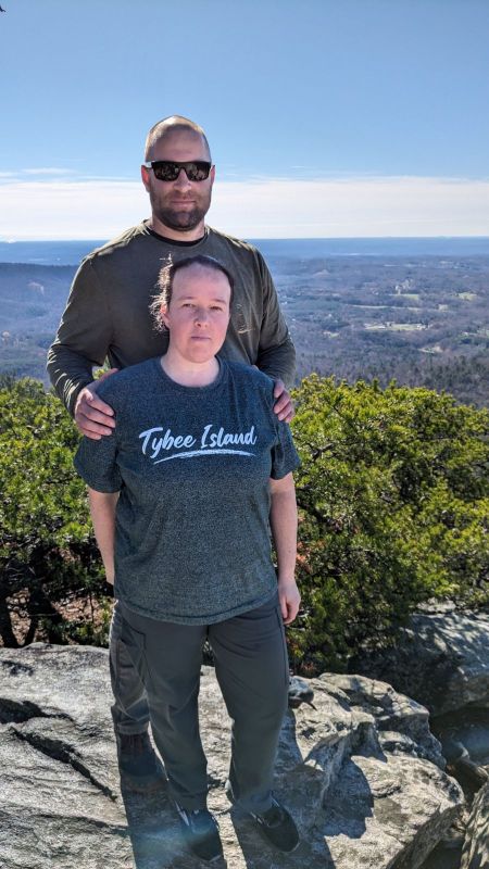 Hiking in the Blue Ridge Mountain