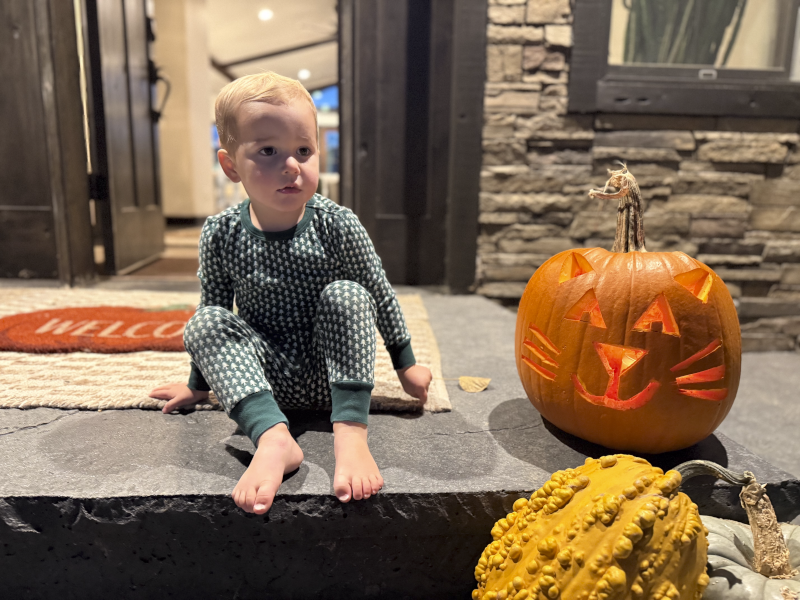 Our Son Rivers on Halloween