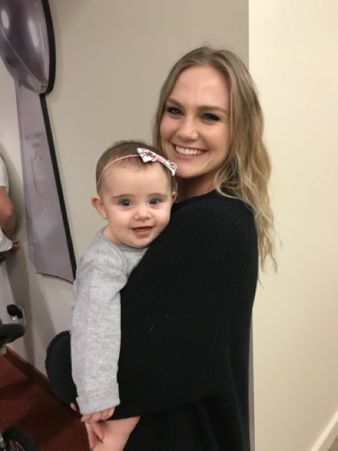 Rachel with Our Niece