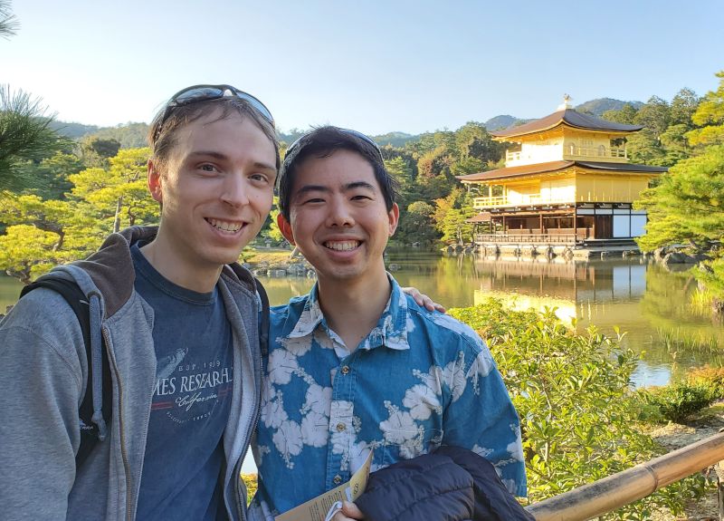 Golden Temple in Japan
